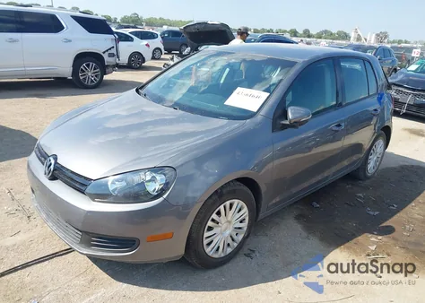 2013 Volkswagen Golf 2.5L 4-Door from USA, damaged, VIN WVWDB7AJ5DW137790